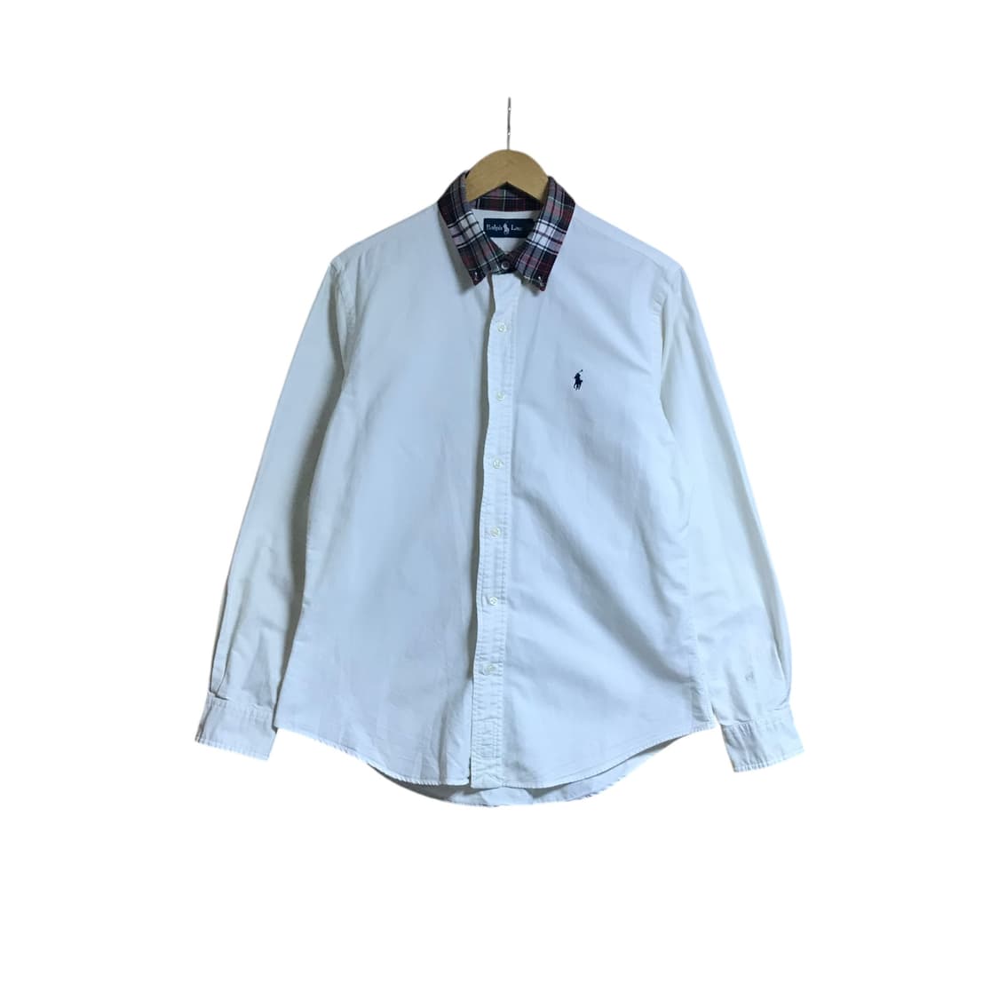 폴로 랄프로렌 흰색 포인트 옥스퍼드 셔츠 상품이미지2