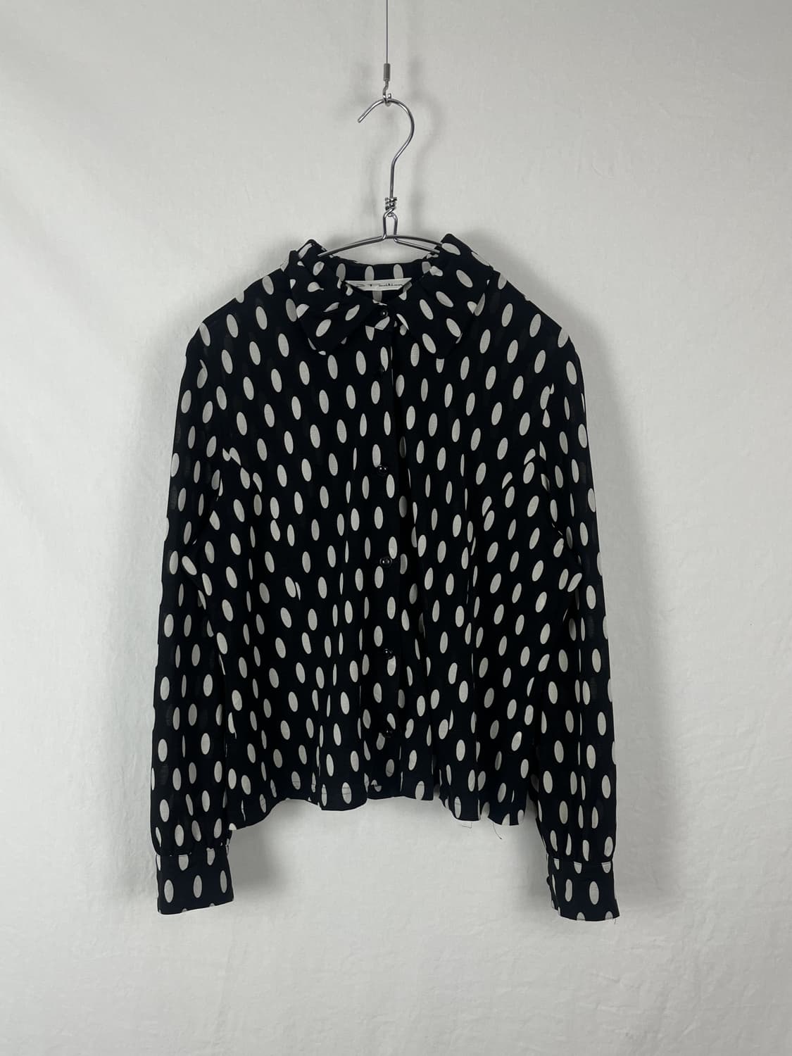 Vintage 도트 셔츠  상품이미지1
