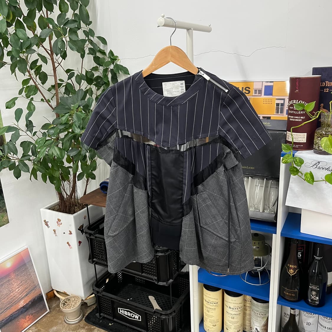 사카이 우먼 믹스 블라우스 1 상품이미지1