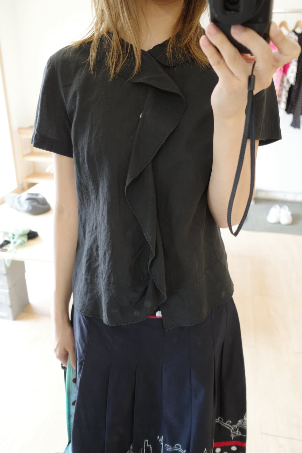 Comme des Garcons Wrinkle Blouse  상품이미지3