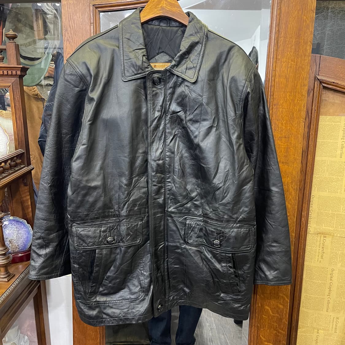 빈티지 소가죽 레더 상품이미지1