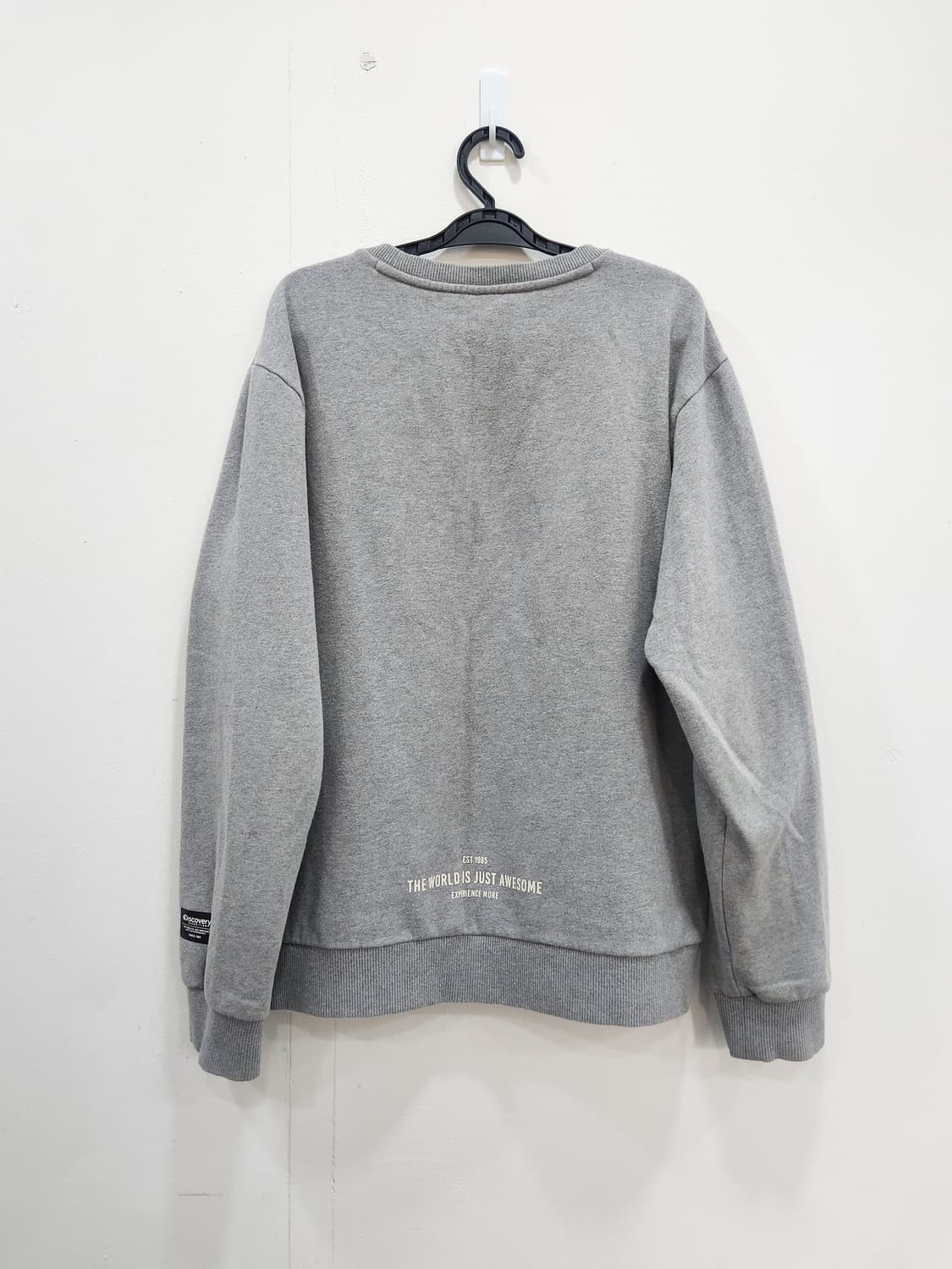 디스커버리 익스페디션 맨투맨 그레이 남성 105사이즈 상품이미지3