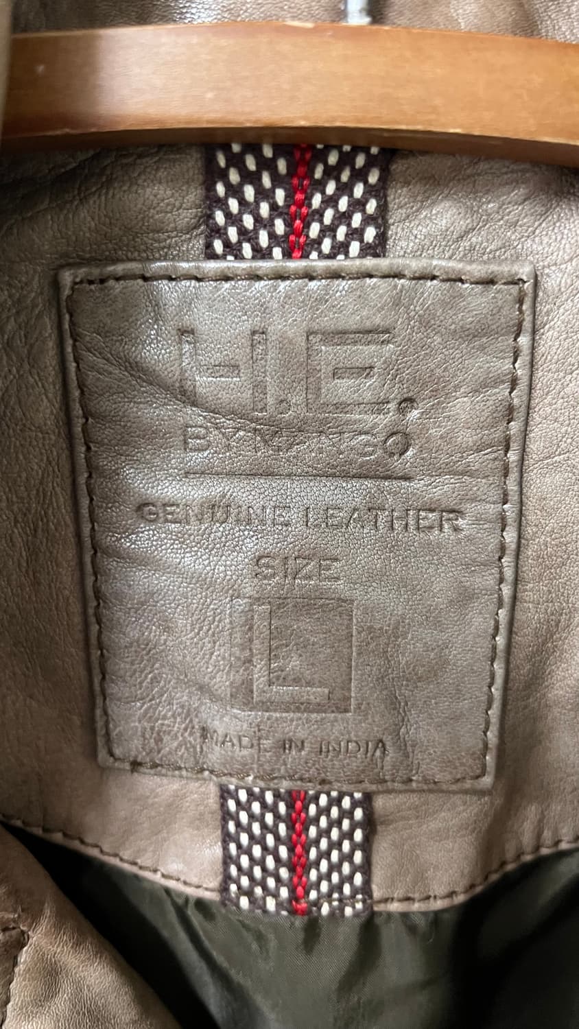 HE by MANGO 양가죽  재킷 상품이미지5