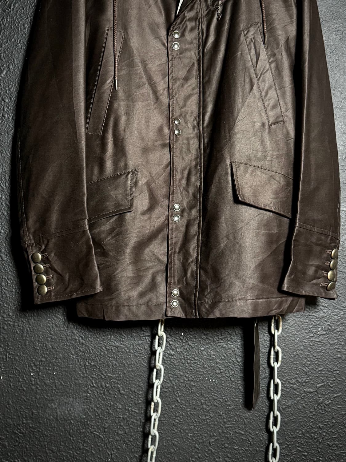 MEN’S BIGI – Fur Hooded Coat  상품이미지7