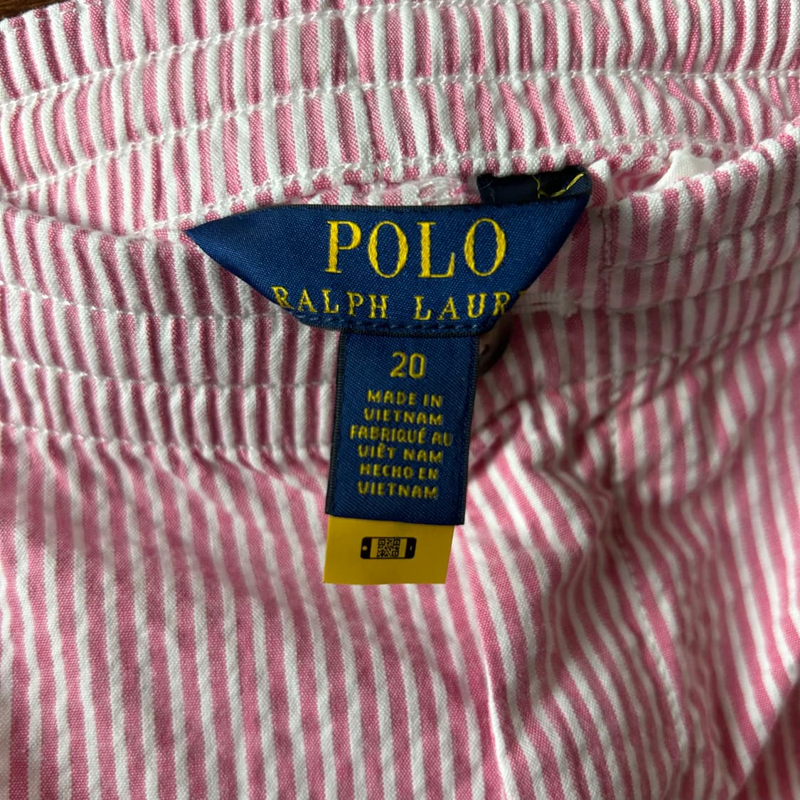 [POLO] 폴로랄프로렌 시어서커 스트라이프 하프팬츠 상품이미지4