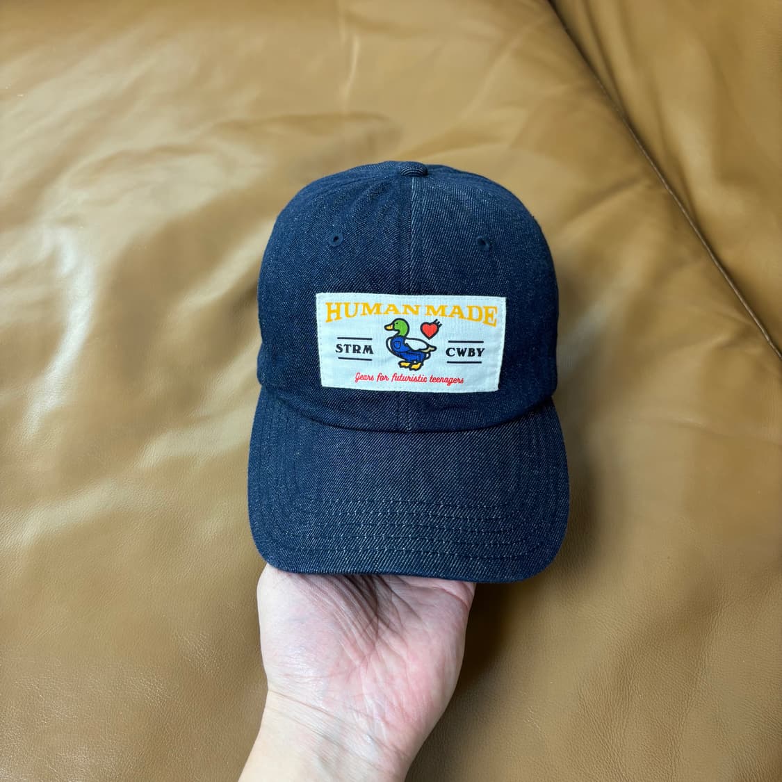 휴먼메이드 6패널 볼캡 모자 덕 데님 상품이미지3