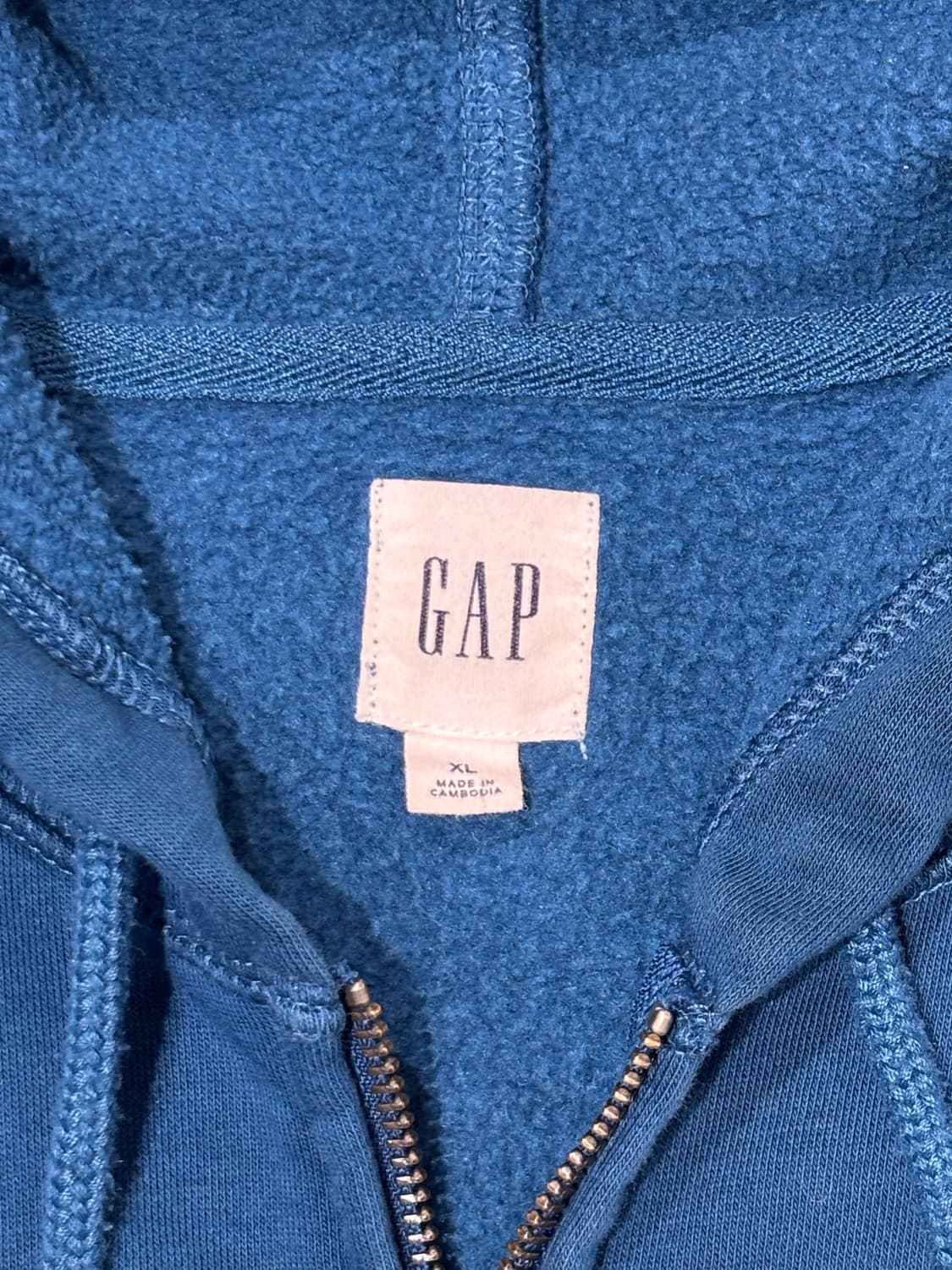 갭 빅로고 후드집업 상품이미지6