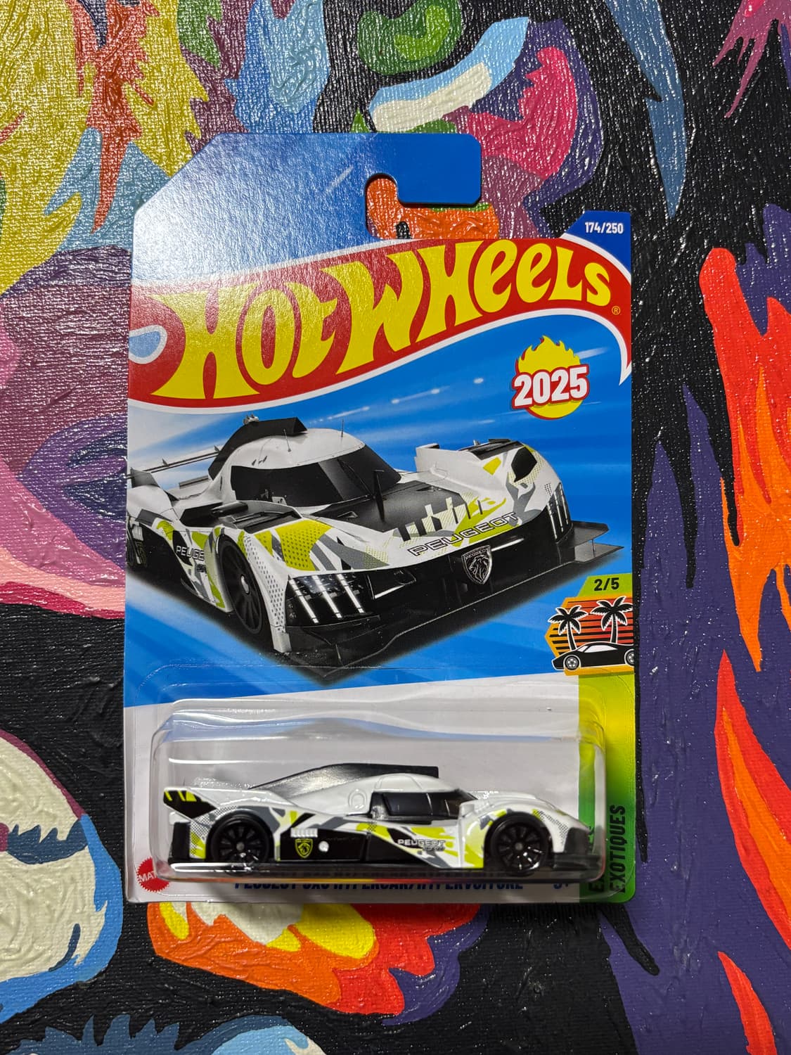 미개봉) 푸조 하이퍼카 다이캐스트 핫휠 인테리어 소품 상품이미지1