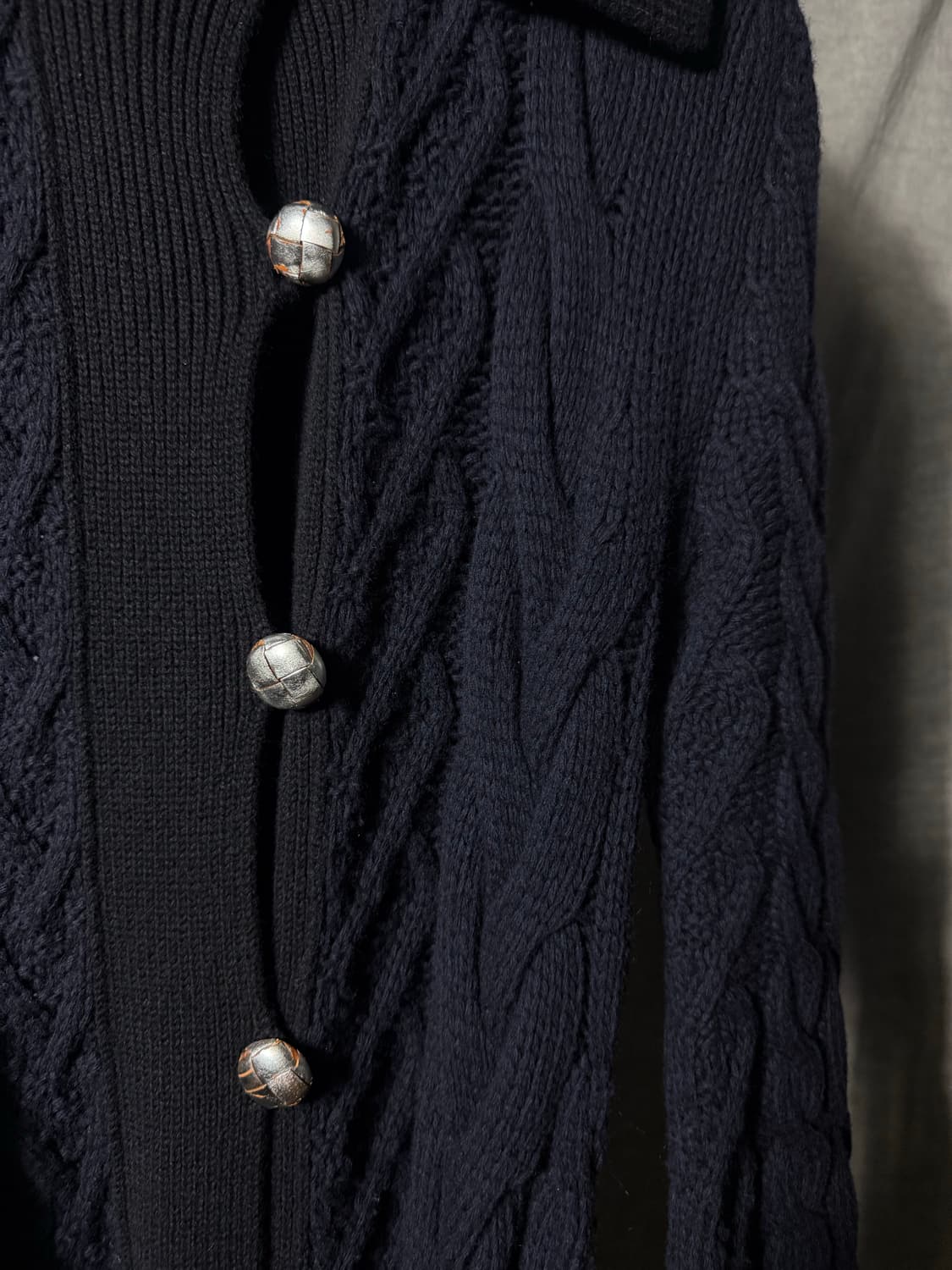 Sacai Wool Knit Coat 상품이미지5