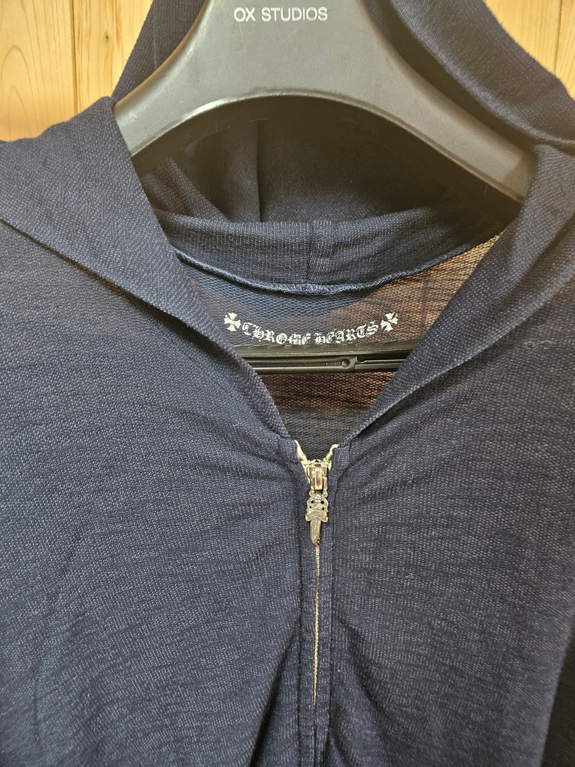 [M] 크롬하츠 세메터리 니트 후드집업 상품이미지4