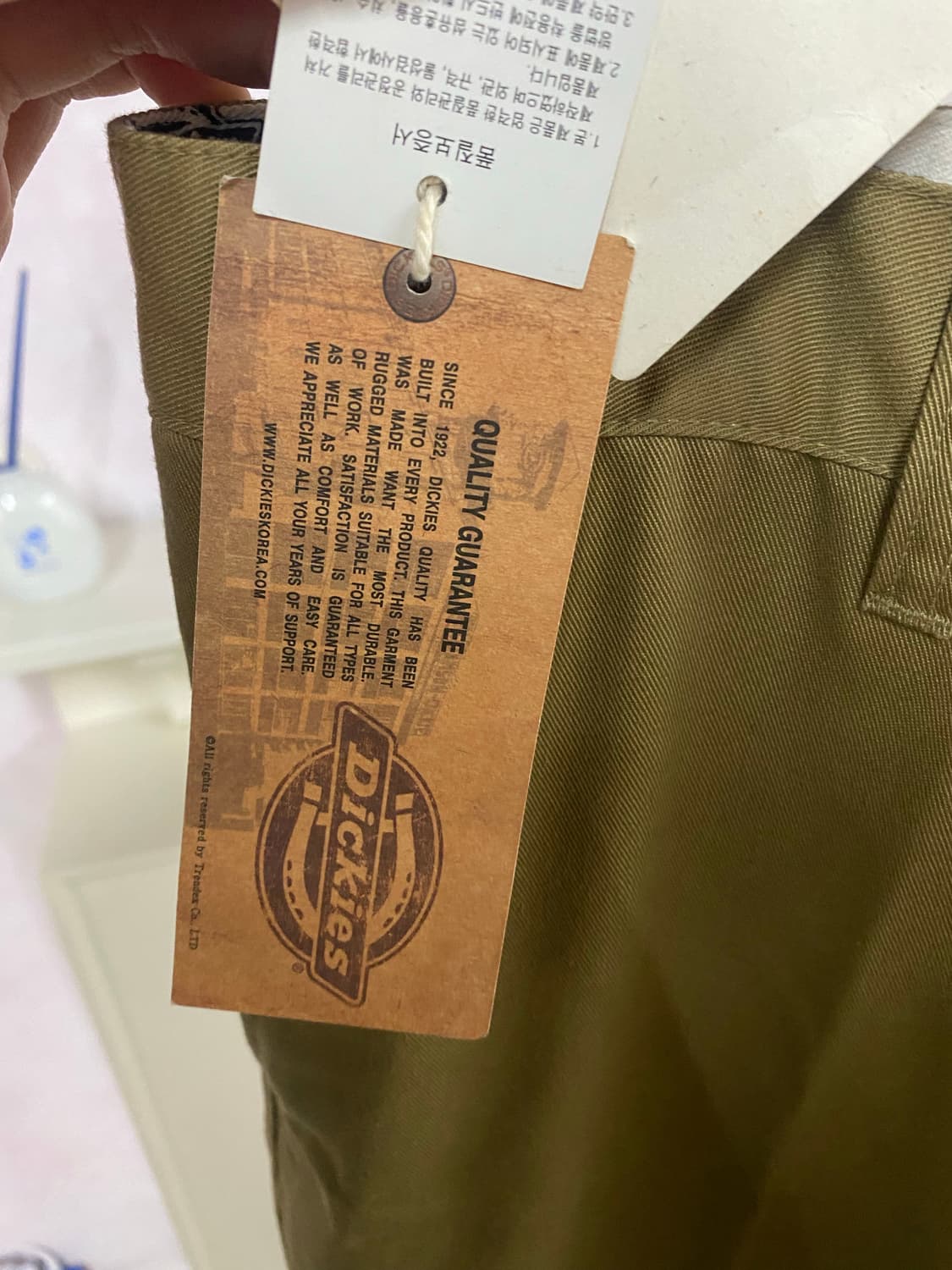 [택달린새제품] 정품 디키즈 슬림핏 No.876 남성 바지 36사이즈 상품이미지4