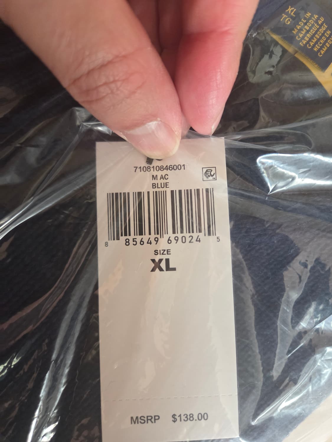 폴로 랄프로렌 남성 케이블 니트 XL 상품이미지2