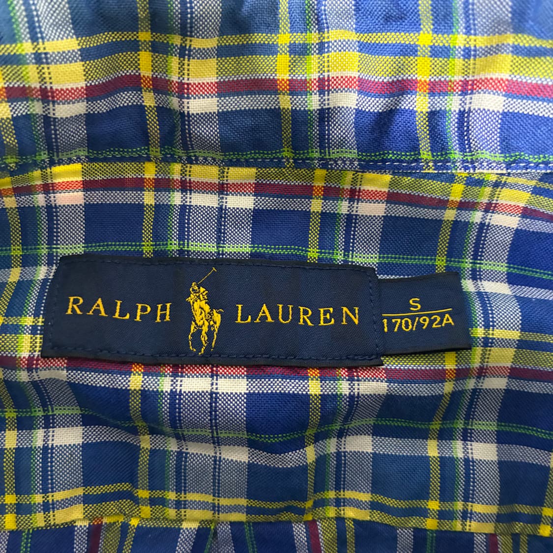 Polo  폴로 랄프로렌 자수 코튼 체크 셔츠  상품이미지4