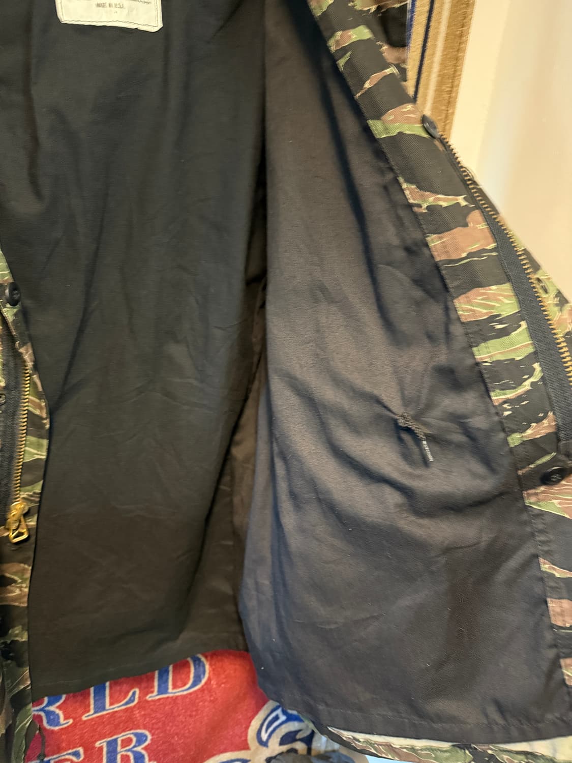 🇺🇸 M-65 FIELD JACKET TIGER CARMO XL 상품이미지4