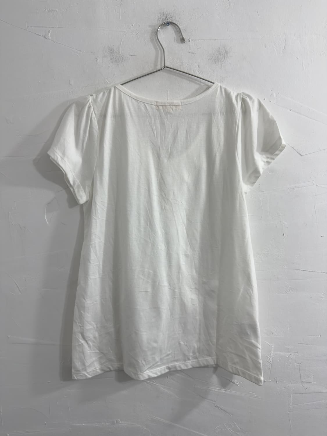 any fam white frill top 상품이미지3
