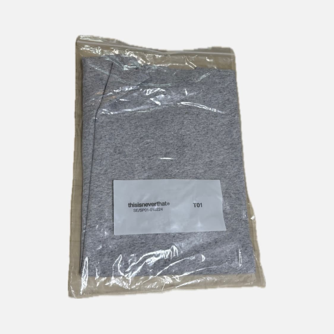 디스이즈네버댓 회색 M 반팔 상품이미지2