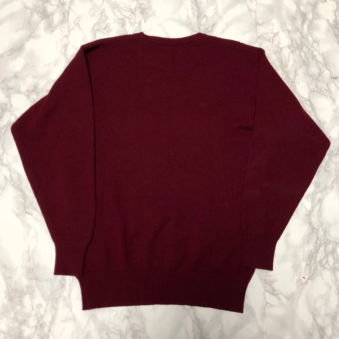 버버리 니트 정품 버건디 상태최고 클래식 상품이미지4