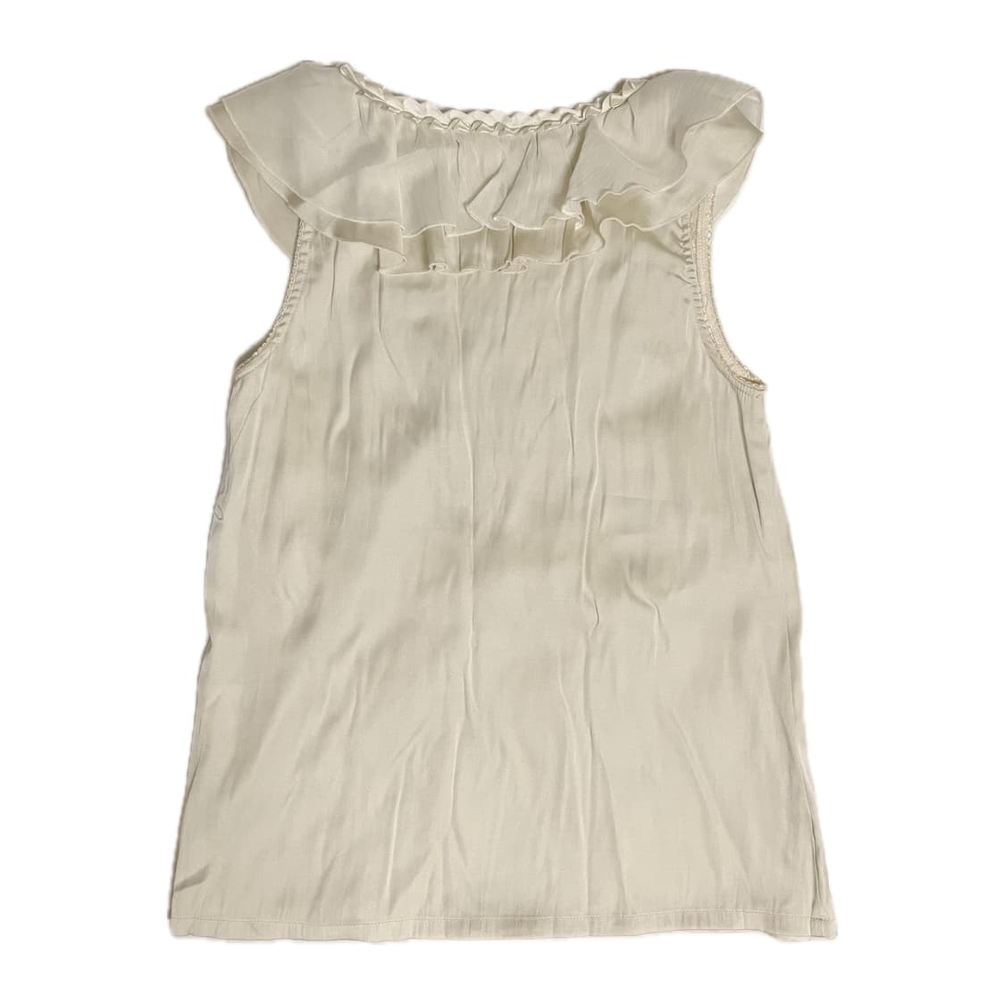 ribbon frill shell sleeveless blouse 상품이미지3