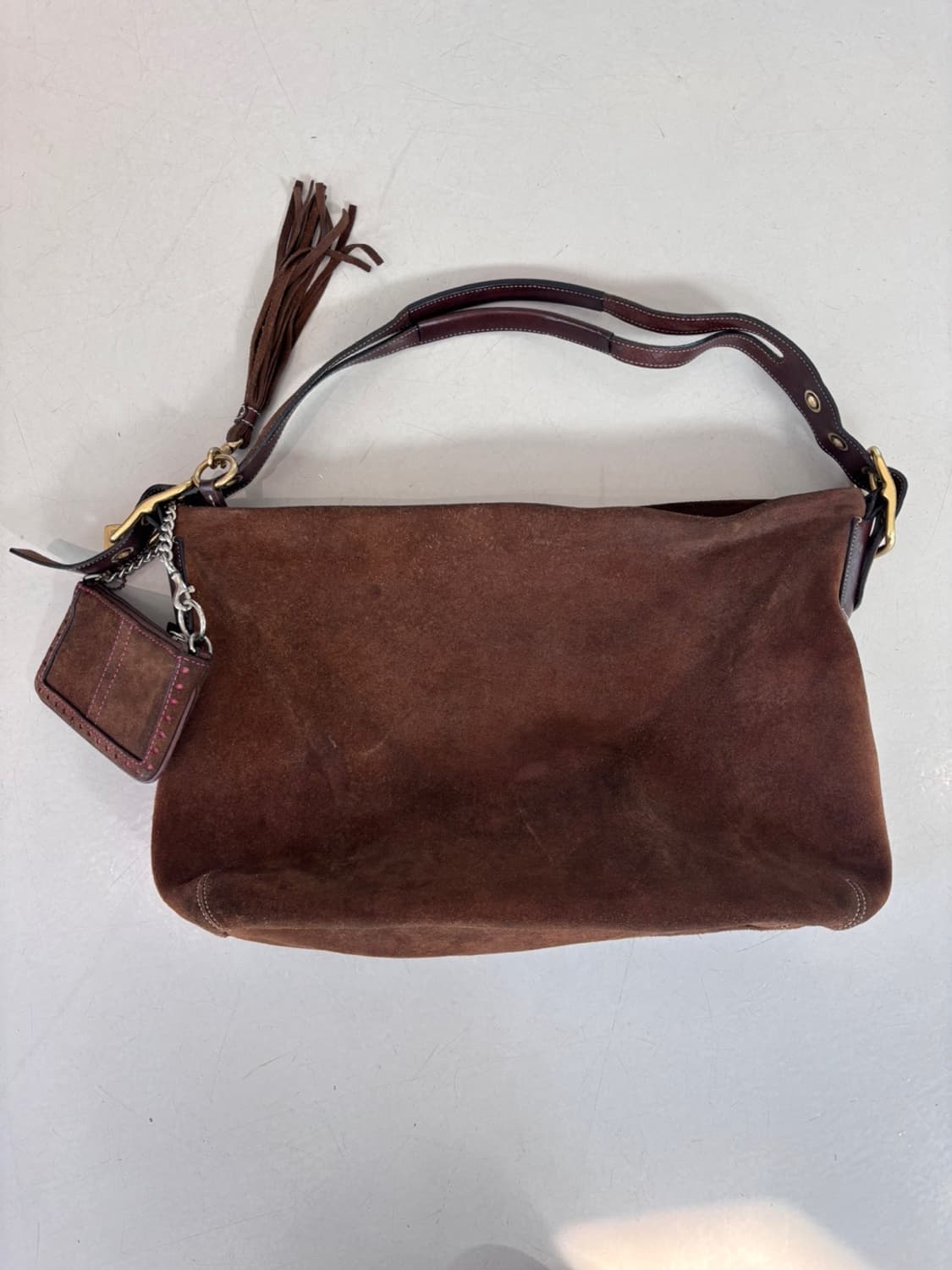 Vintage Old Coach Suede Bag 상품이미지4