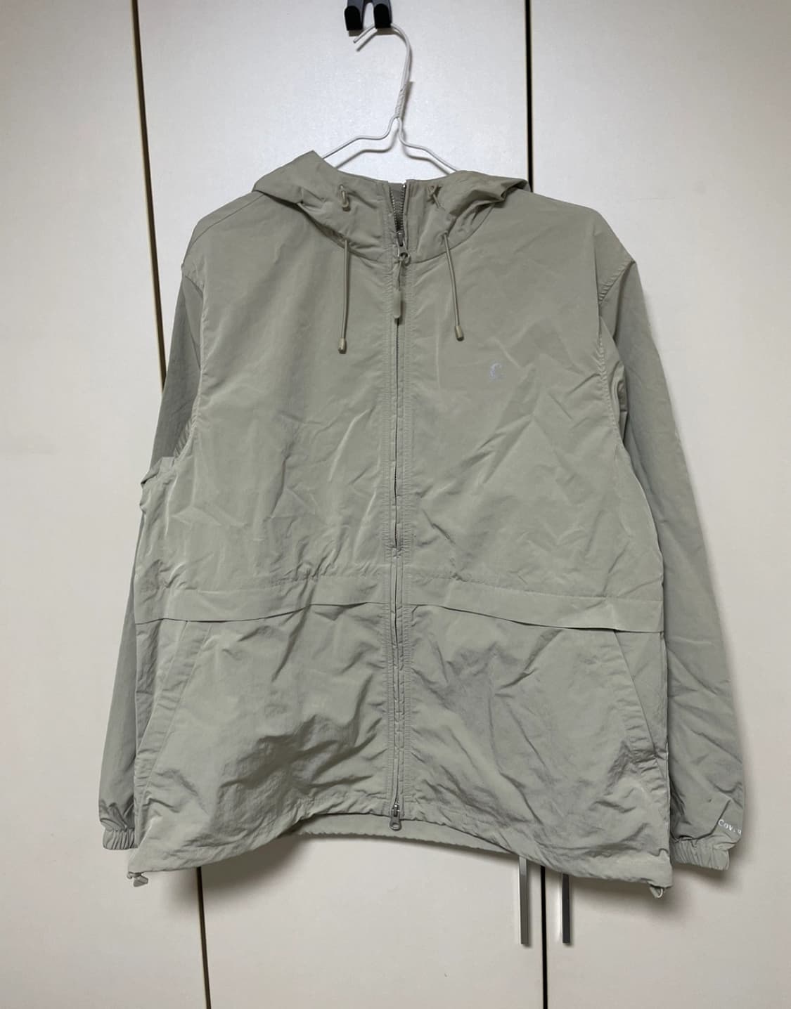 커버낫 윈드브레이커 자켓 라이트 카키 M 사이즈 상품이미지1