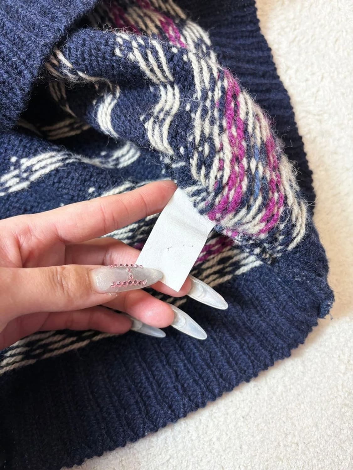 LL Bean 80's 노르딕 패턴 니트 베스트 PN6841 상품이미지9