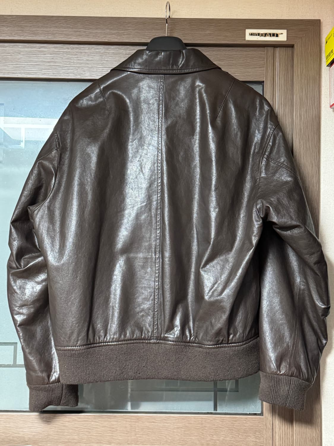 [M]홀리선 캐피탈 레더자켓 다크브라운 팝니다 상품이미지2