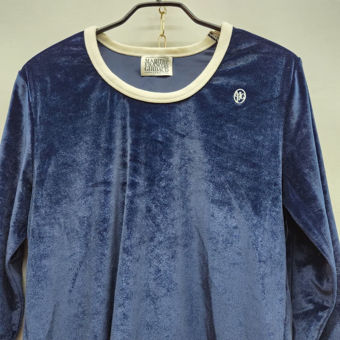 마리떼 프랑소와저버 로고 벨벳 긴팔 S 상품이미지2