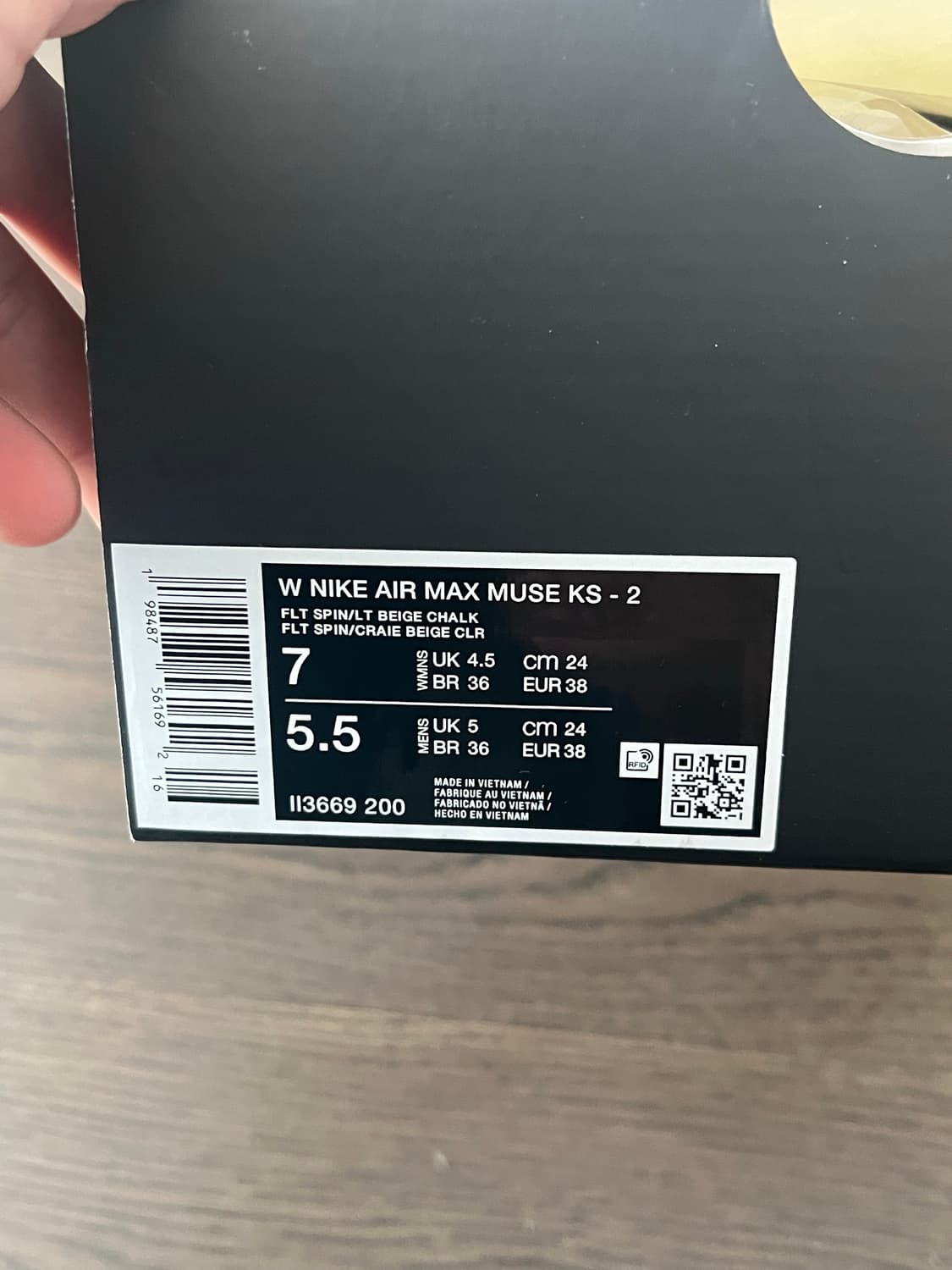 급처⭐️Knwls nike air max muse 240 풀박 직구상품 상품이미지3