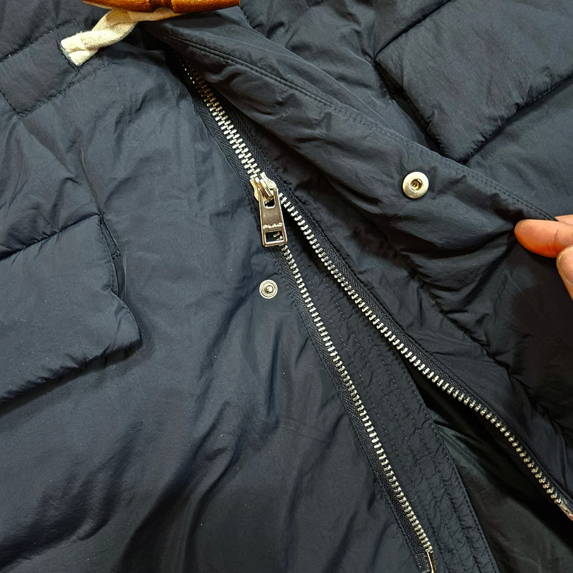 플랙진(PLAC JEANS) 23FW 덕다운 떡볶이 롱패딩 상품이미지5