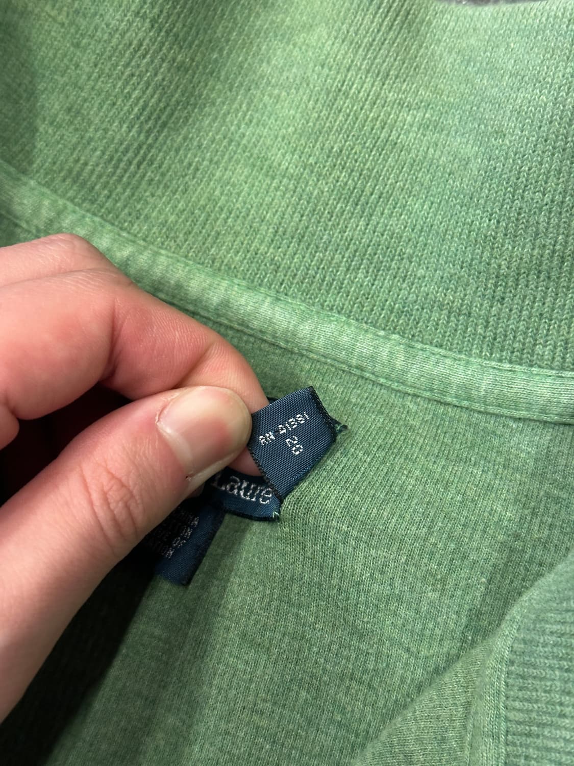 폴로 랄프로렌 하프집업 니트 XL 상품이미지4