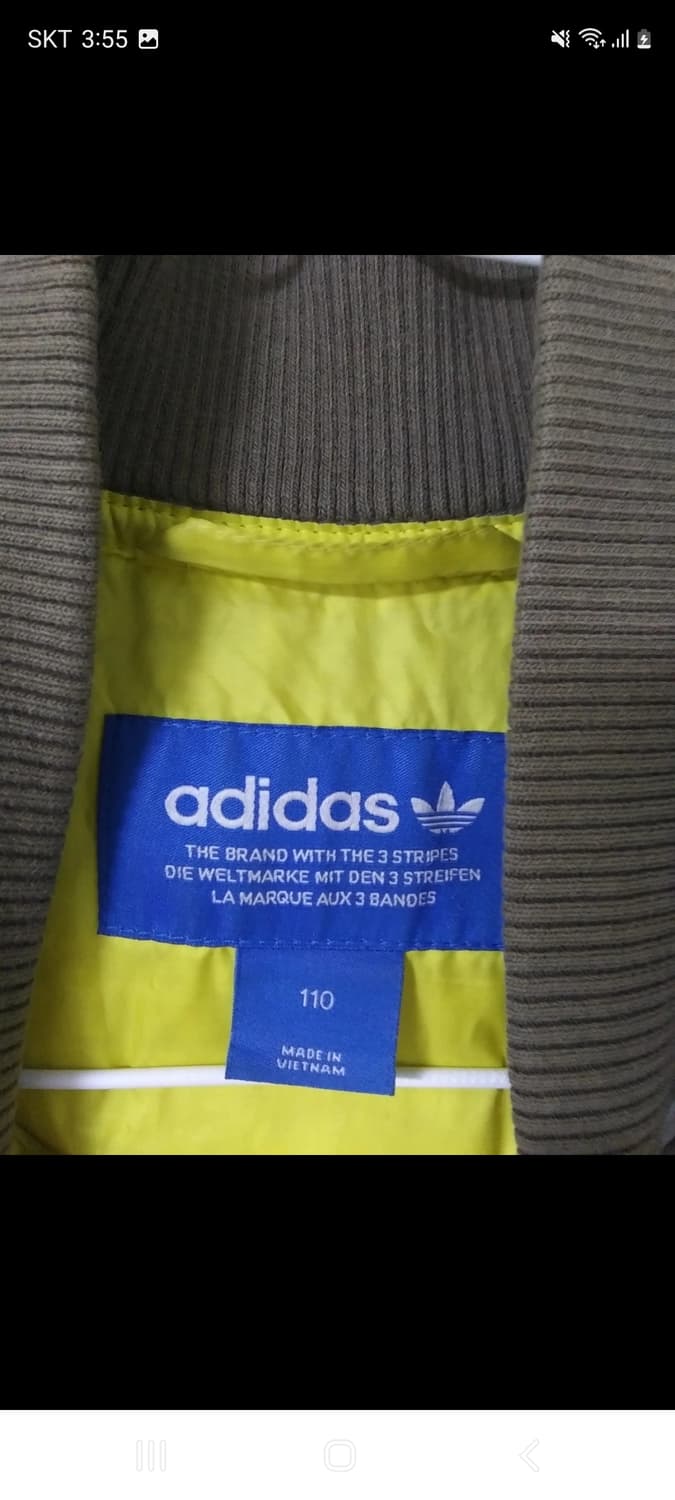 아디다스 밀리터리 패딩 110사이즈 상품이미지5