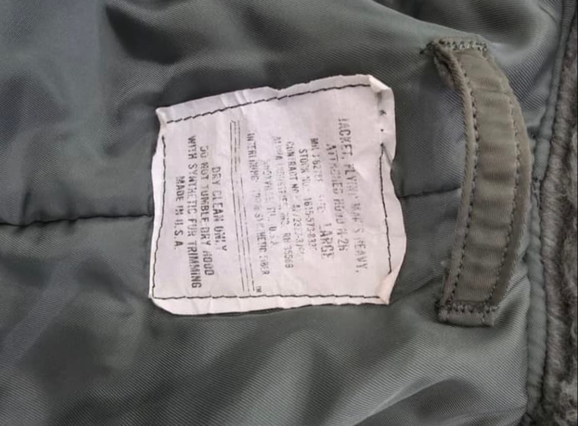 90s 알파인더스트리 n2b 자켓 L 상품이미지6