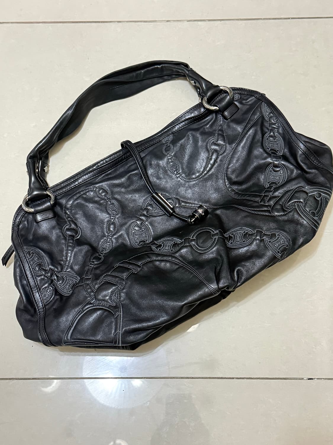 CELINE 셀린느 아카이브 트리옹프 레더백 상품이미지2