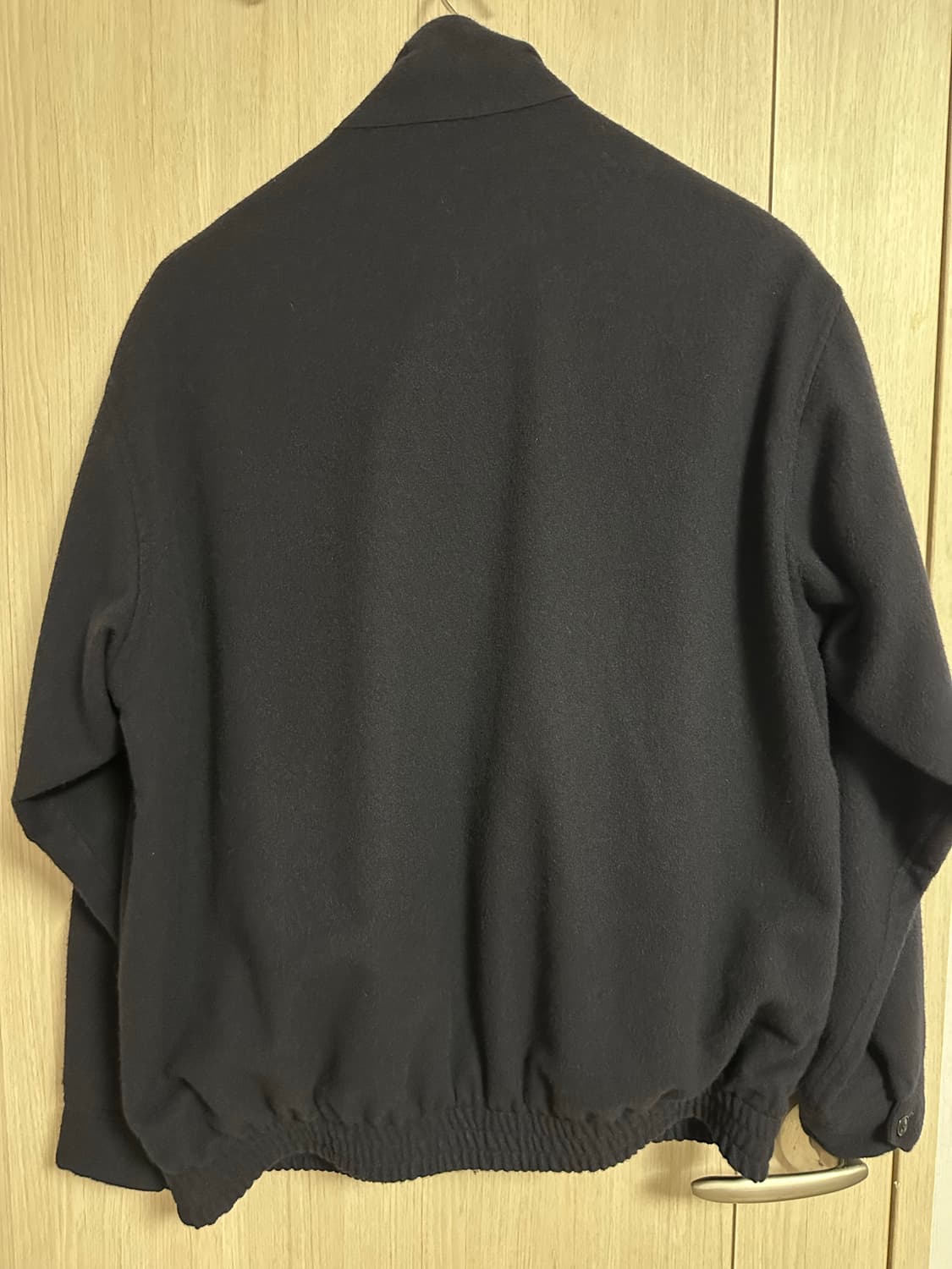 3size) comoli 22aw 캐시미어 트랙 자켓 네이비 상품이미지4