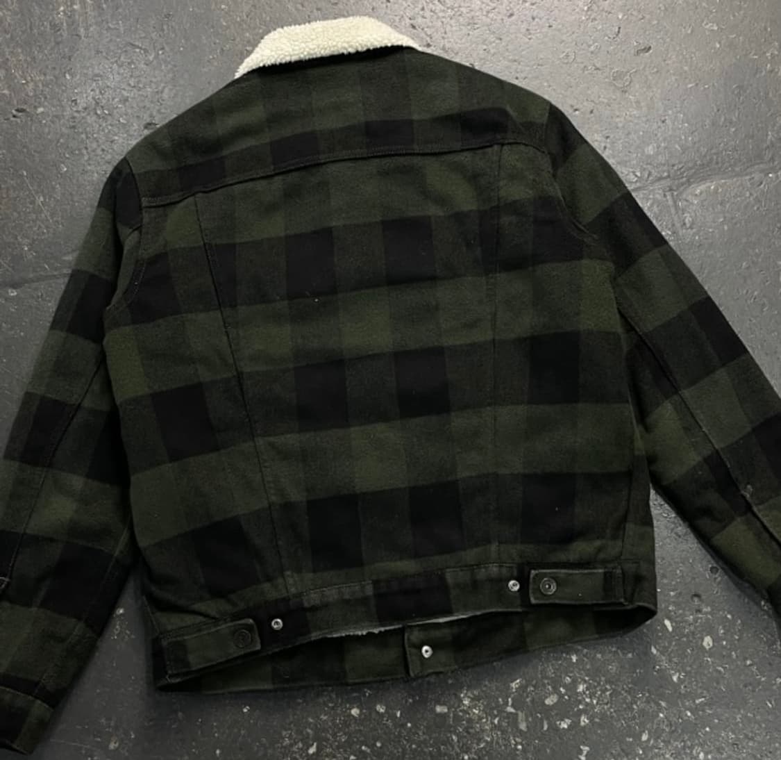 리바이스 체크 쉐르파 자켓 100 상품이미지2