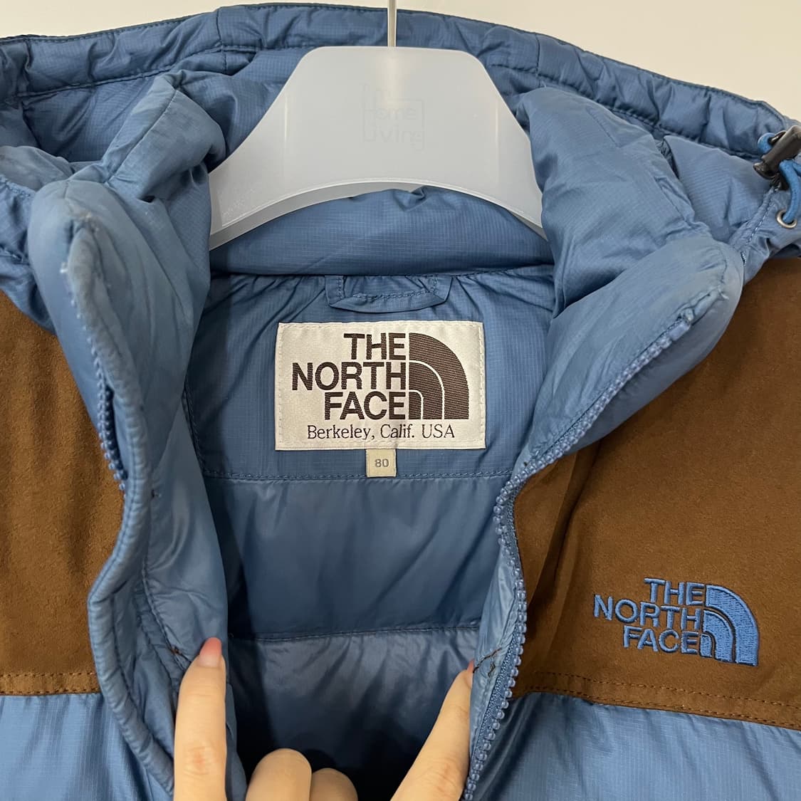 노스페이스 눕시 700 구스다운 딥블루 패딩 상품이미지8