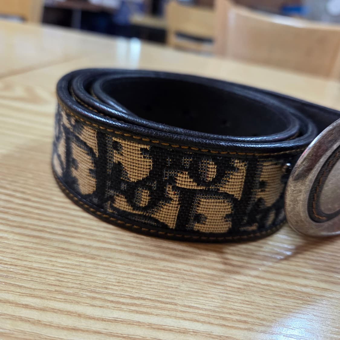 디올 오블리크 벨트 남,녀,공용 상품이미지4