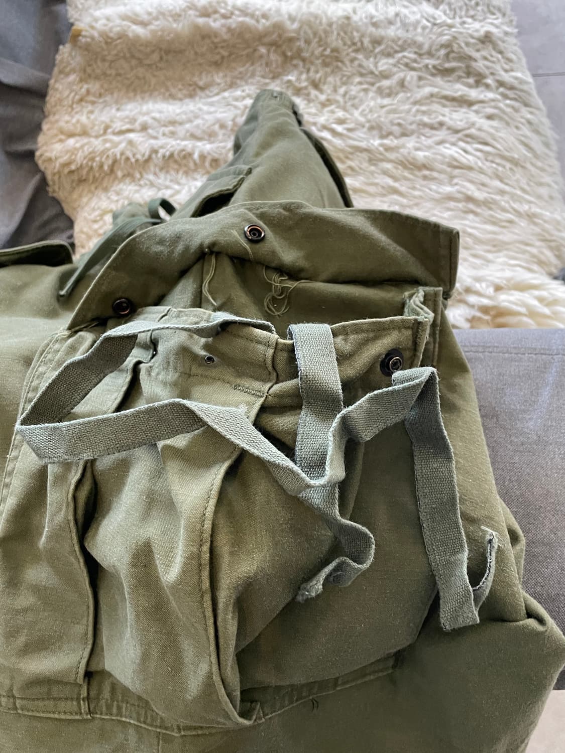 m-65필드 트라우저 카고 반바지 상품이미지6