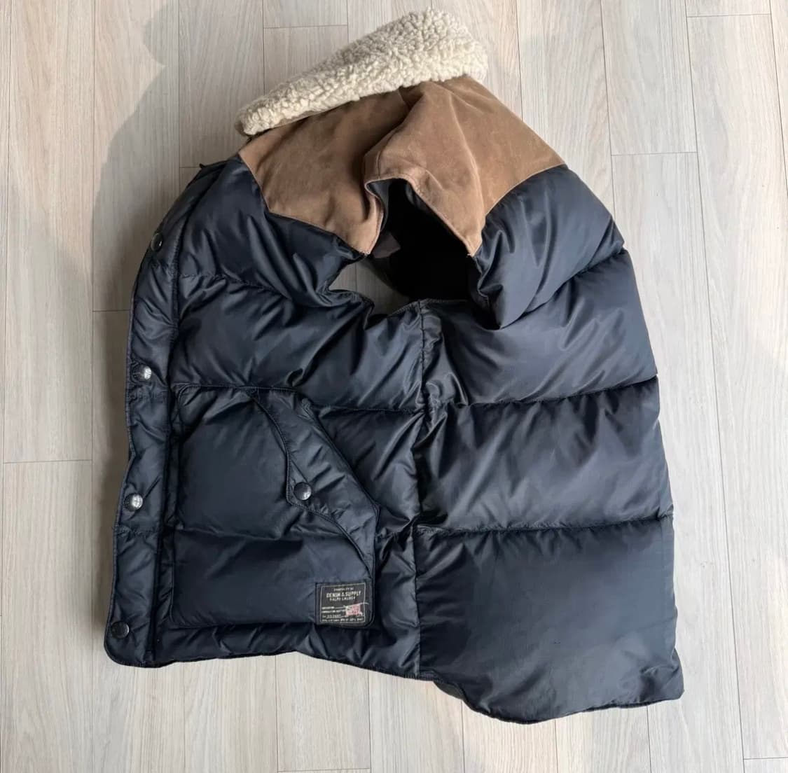 폴로 데님앤서플라이 패딩 베스트 L 상품이미지6