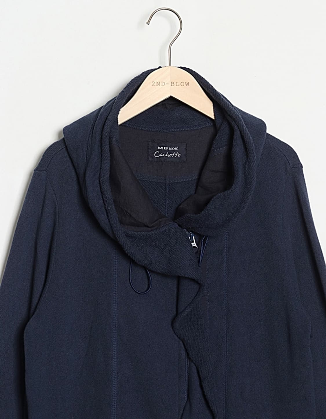 MB LUCAS Cashette Sweat Long Zip Hoodie 상품이미지2