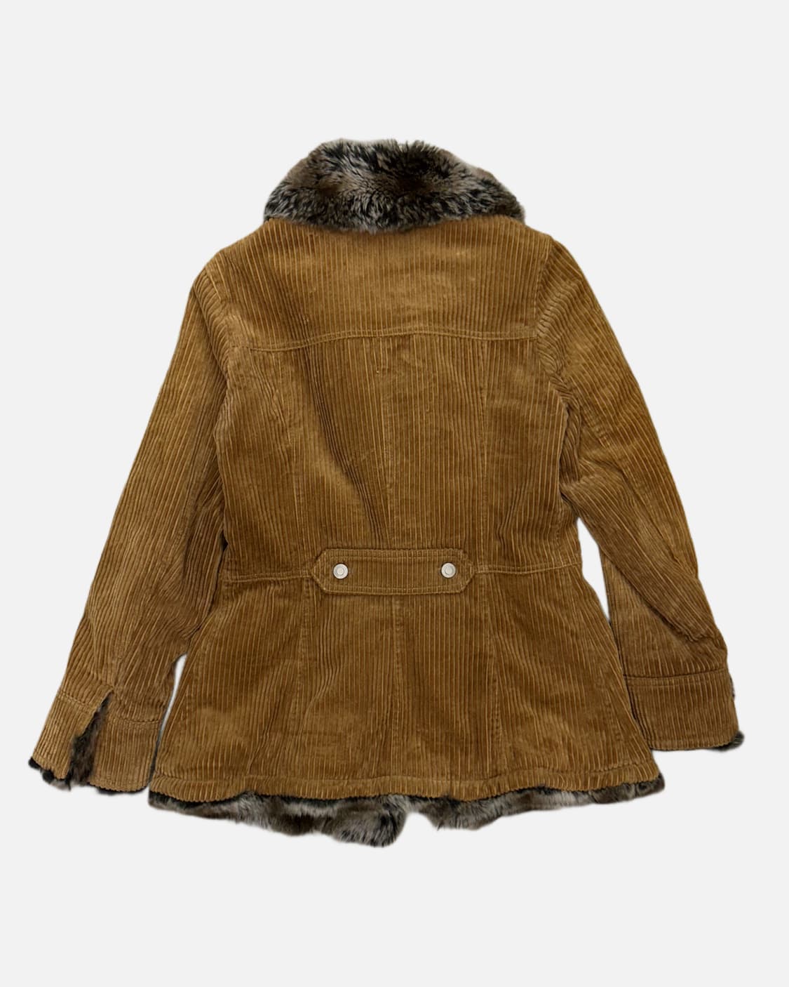 brown corduroy fur jacket 상품이미지4
