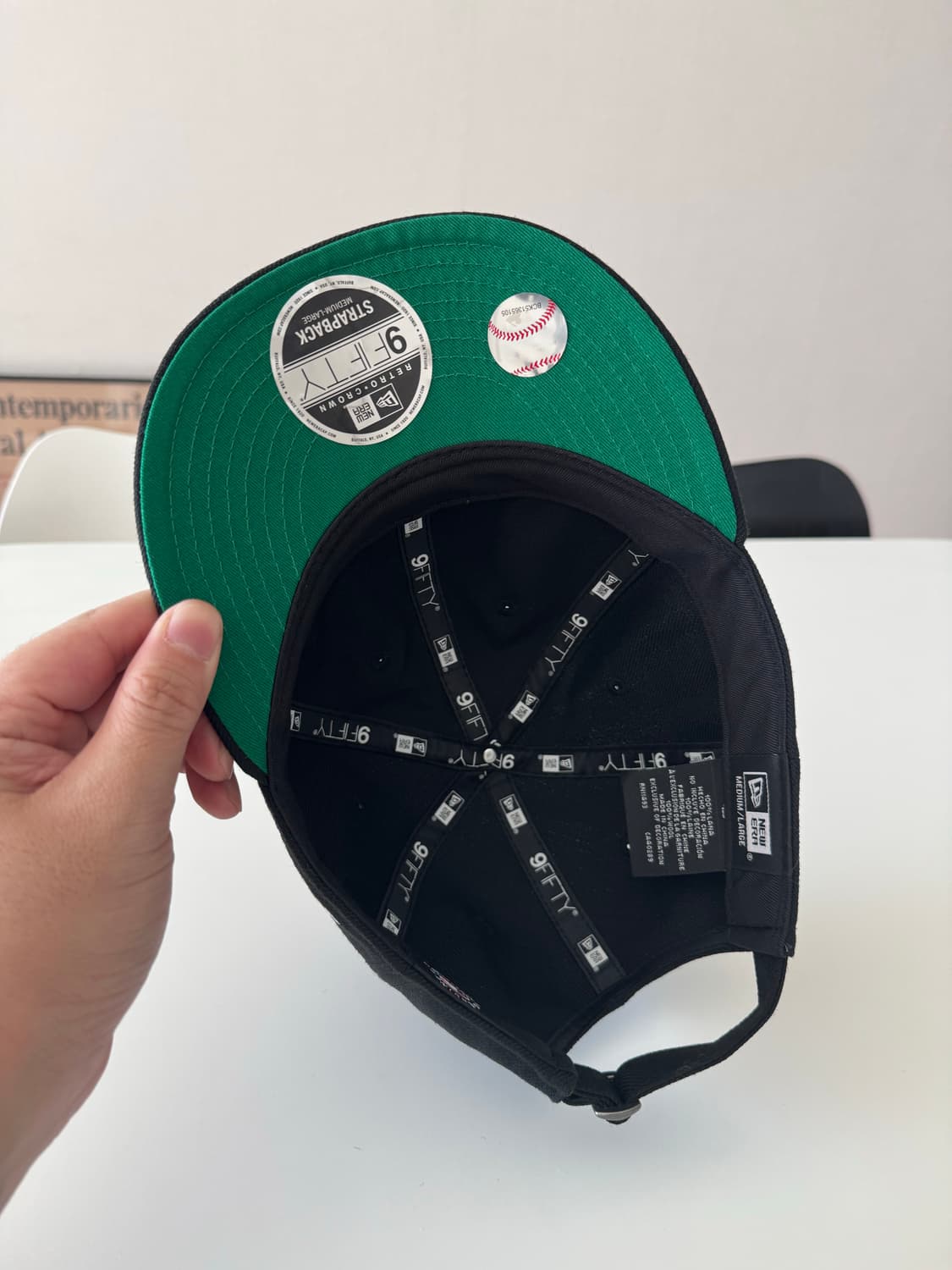 뉴에라 x 비이커 캡 (블랙, 새상품, 002사이즈) 상품이미지4