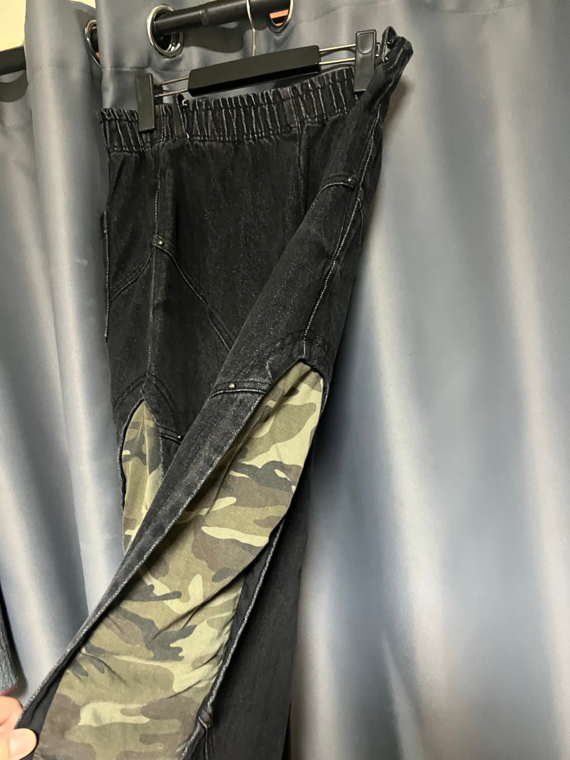RSSC INCISION SIDE WRINKLE DENIM PANTS  상품이미지3