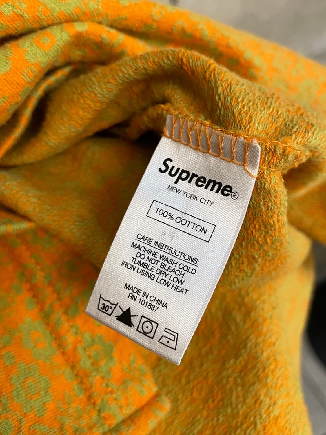 슈프림 플로랄 자카트 롱슬리브  상품이미지6