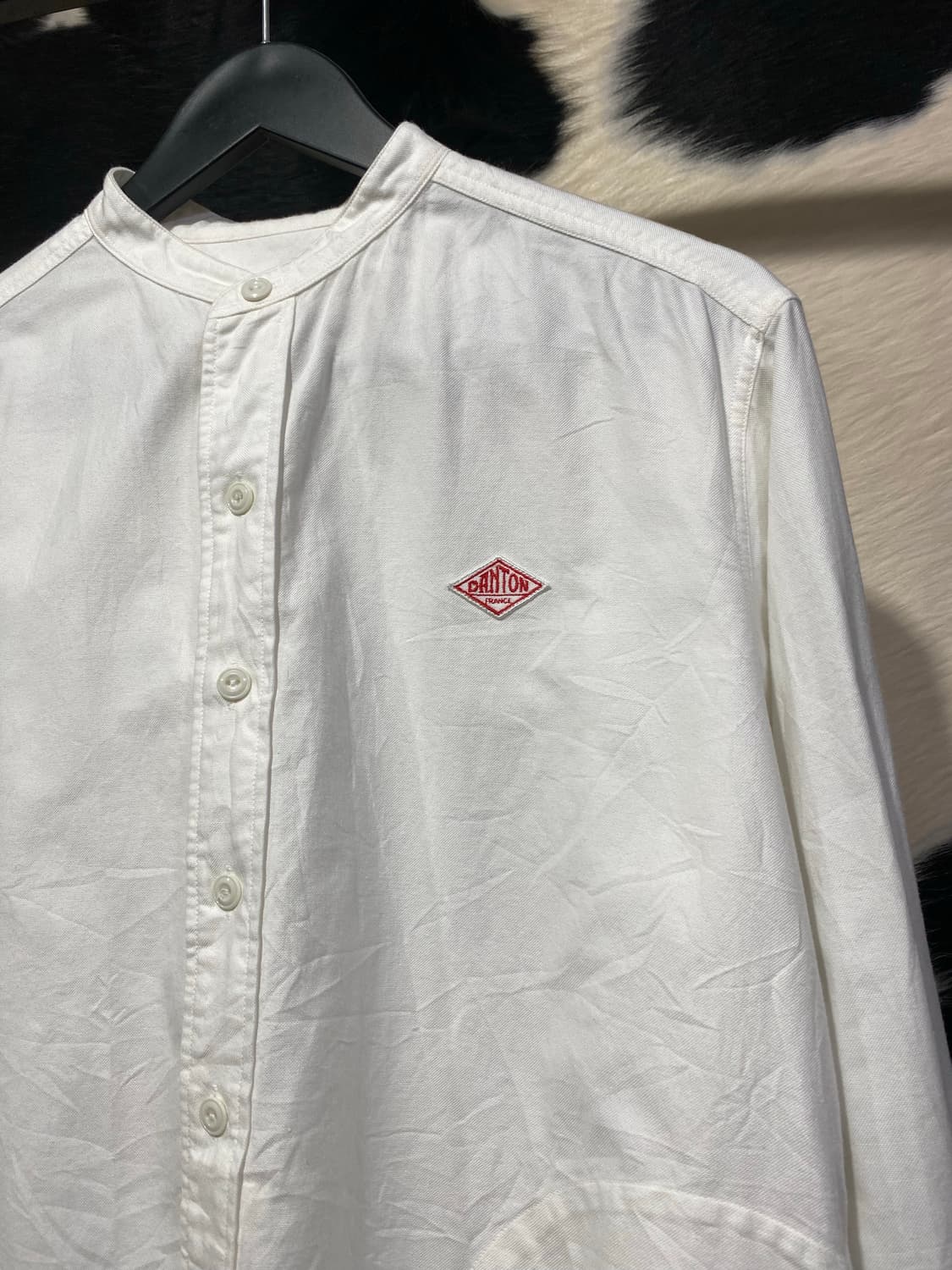 Danton 차이나칼라 포켓 셔츠 상품이미지3