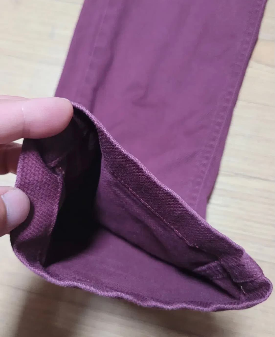 마시모두띠 남성 와인 코튼바지 38 상품이미지4