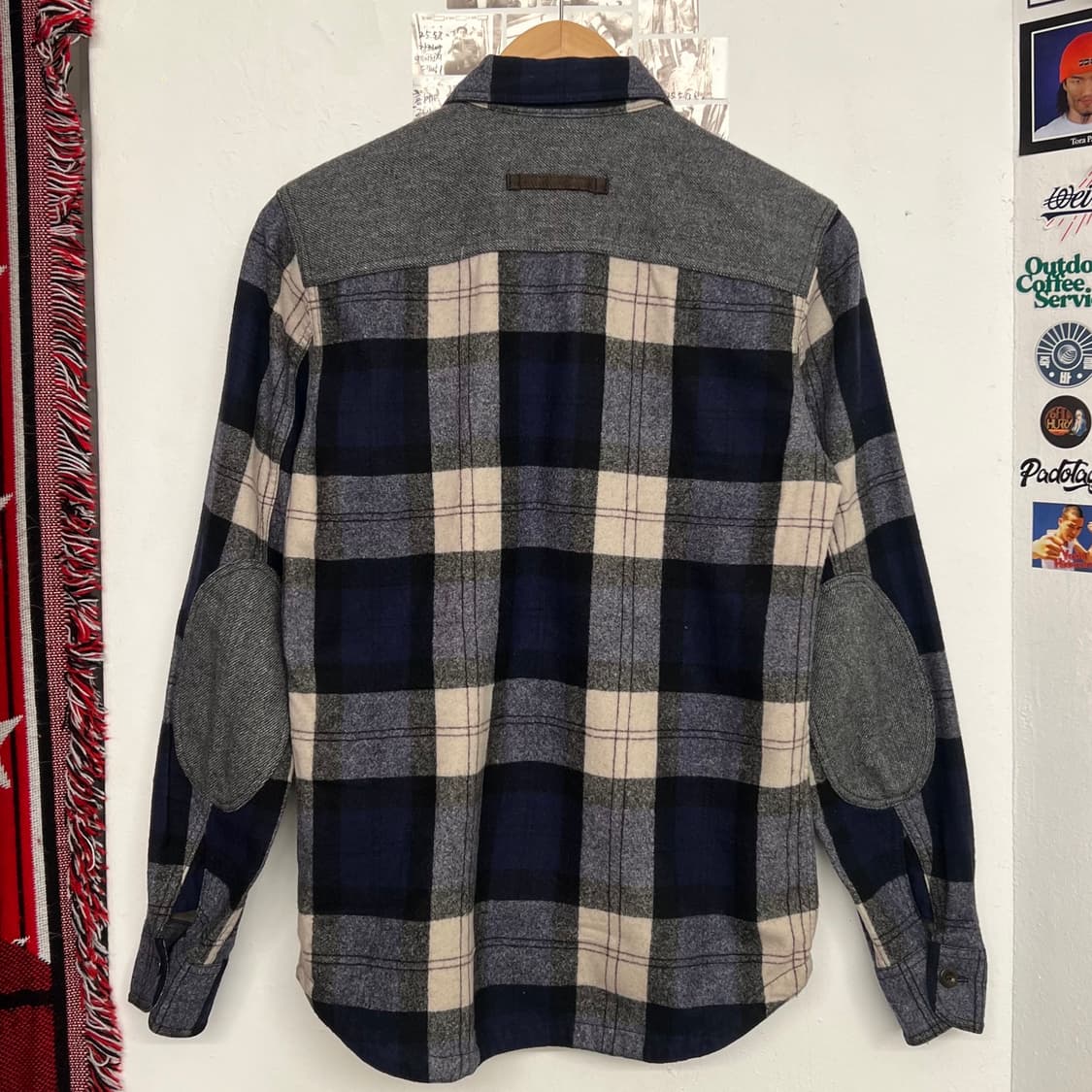 꼼데가르송 플란넬 플레이드 셔츠 상품이미지9