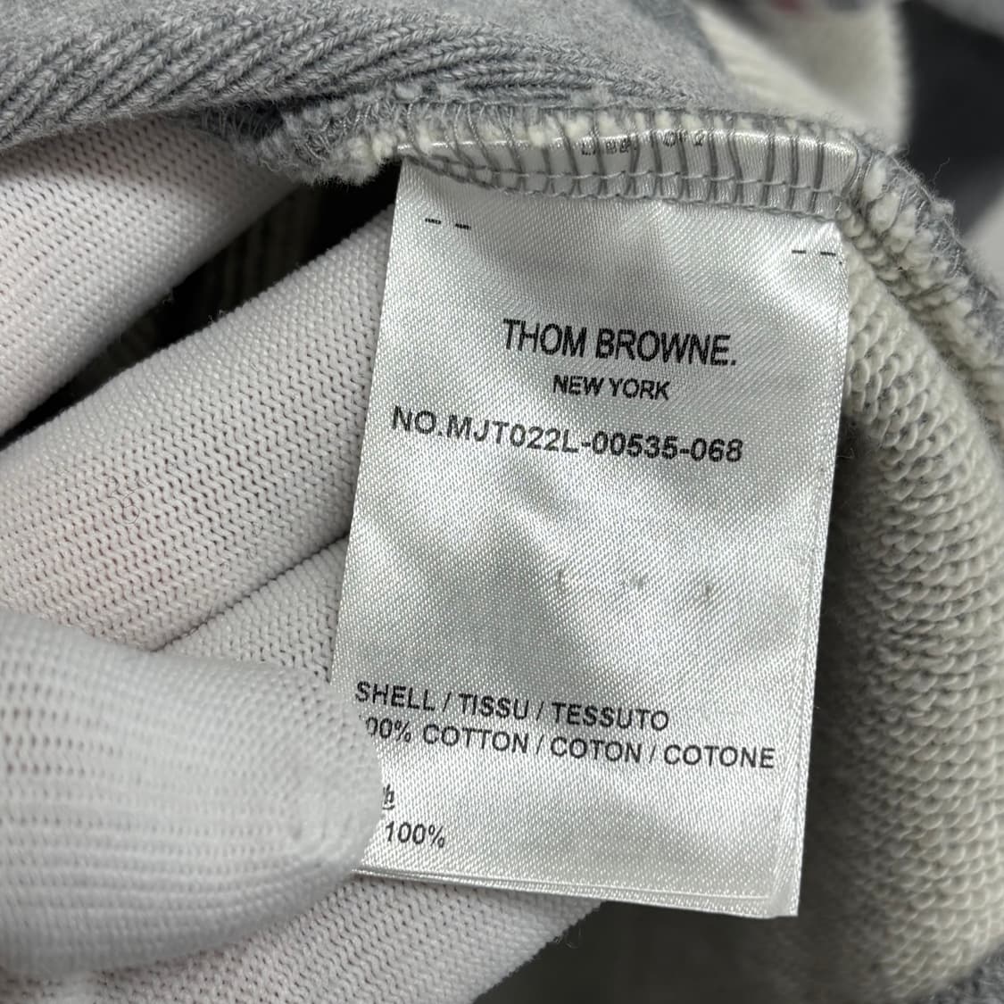 [7]톰브라운 사선완장 후드집업 상품이미지6