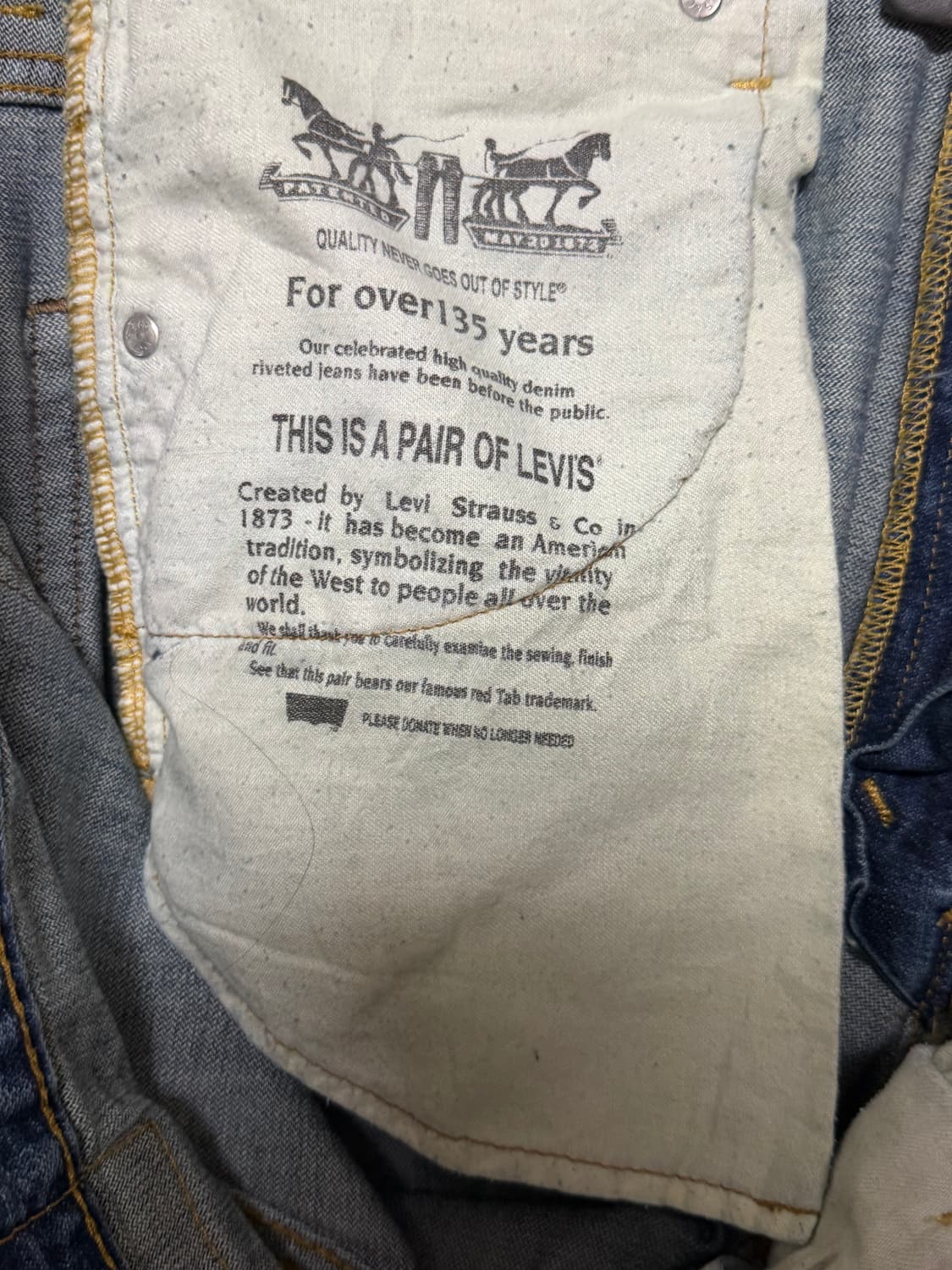 리바이스 550 36 x 30 상품이미지4