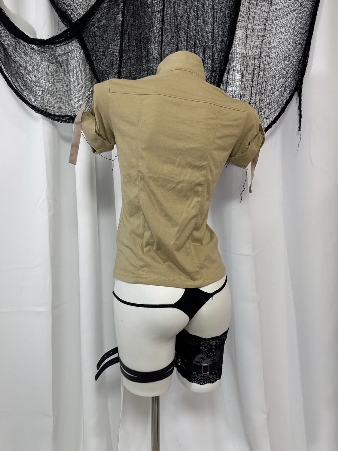 pocket high neck t-shirt 상품이미지3